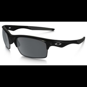 Oakley Polished Black, Black Iridium Polarized